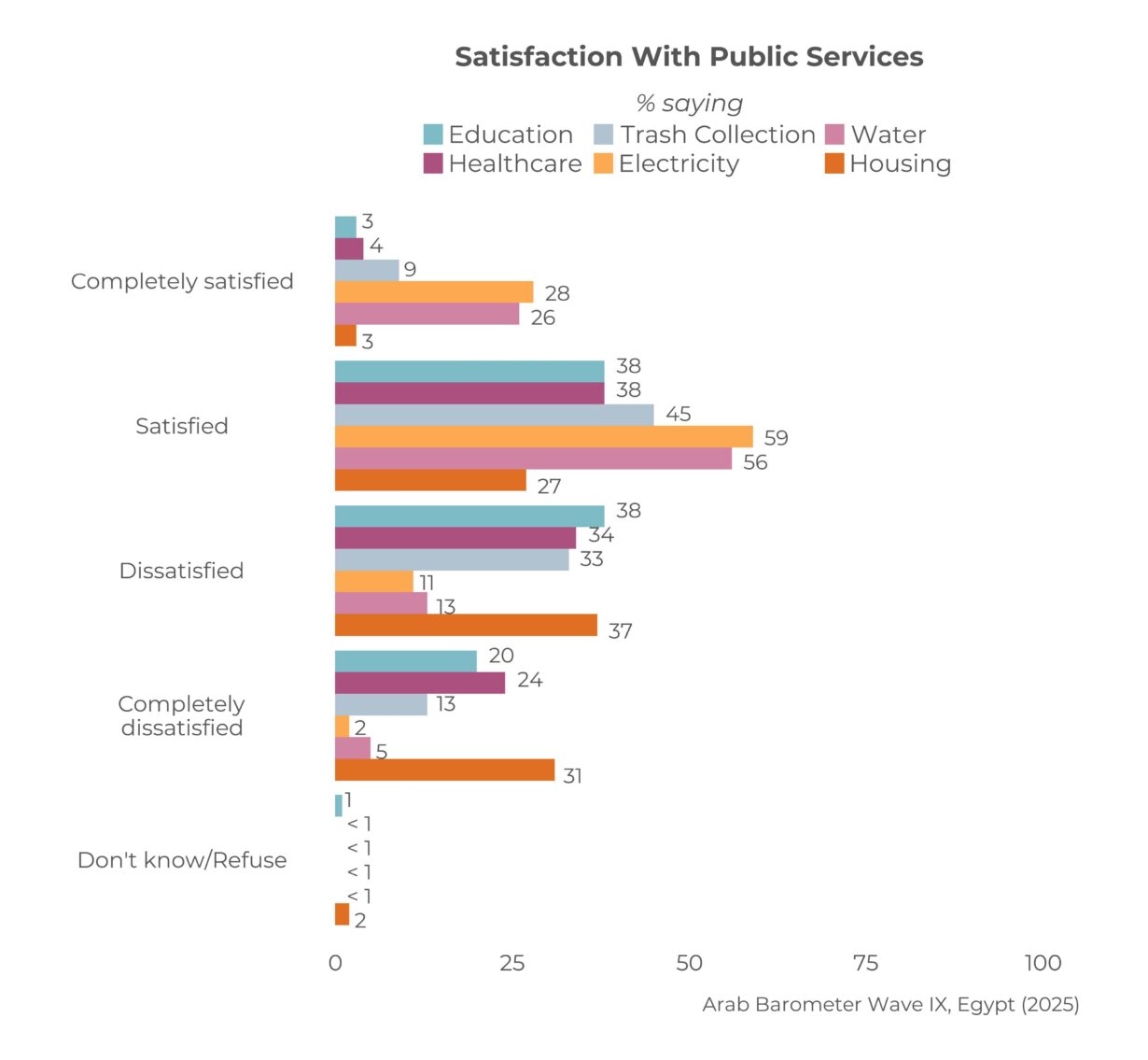 Egyptian Public Opinion Factsheet 2026
