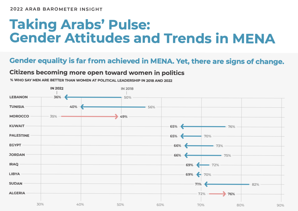 Gender Attitudes in MENA 2022