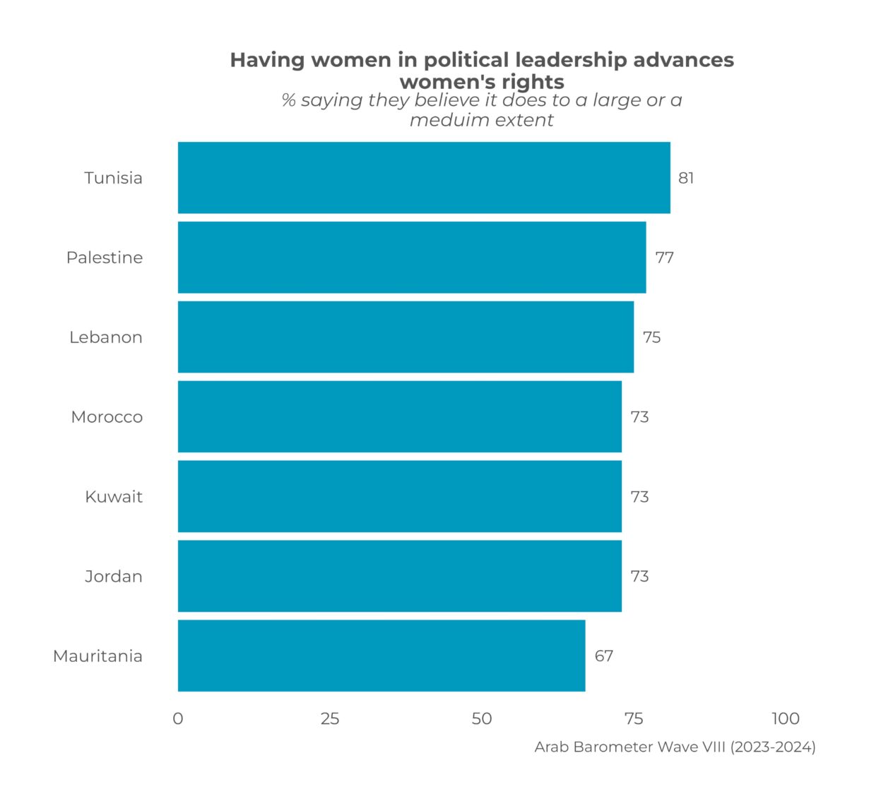 Arab Barometer Examines MENA Gender Dynamics Ahead of International ...